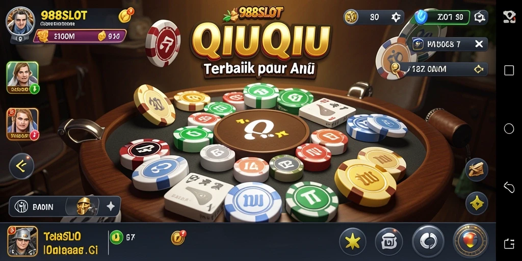 Tangkapan layar menarik dari gameplay QiuQiu di 988SLOT.