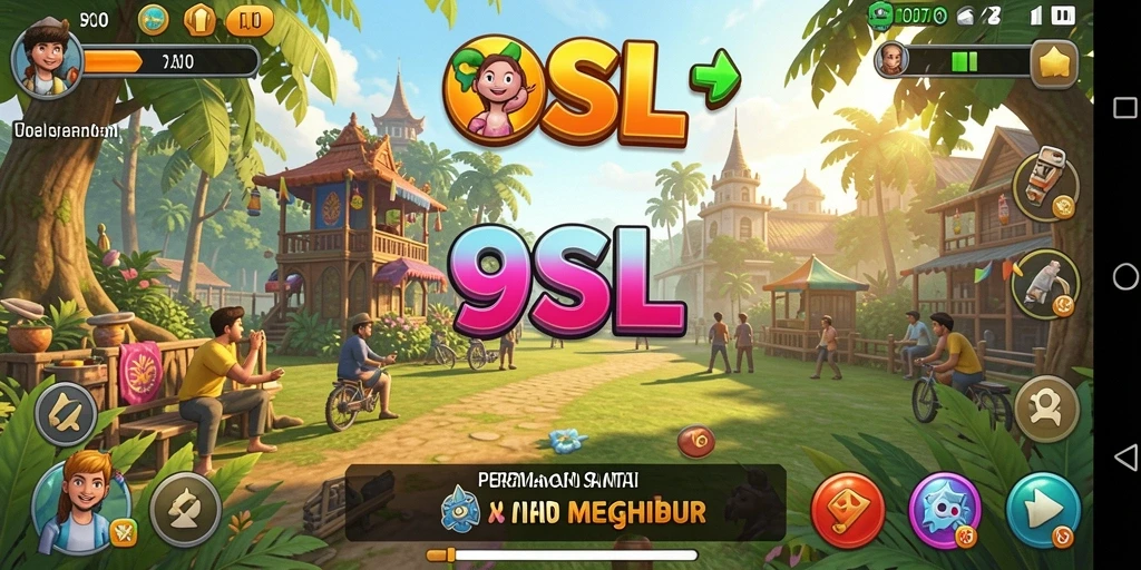 Tampilan gameplay 9SL yang seru dan menantang.