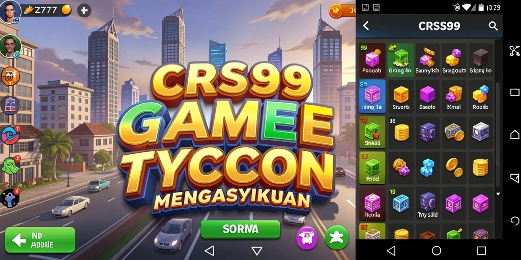 Tampilan gameplay CRS99 yang menantang dan mengasyikkan.