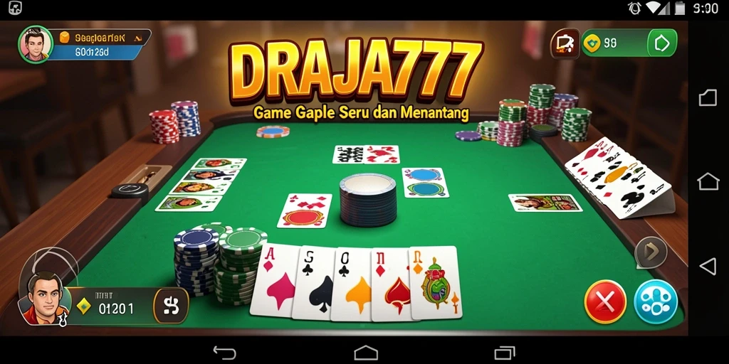 Tampilan gameplay DRAJA777 yang menarik dan menantang.