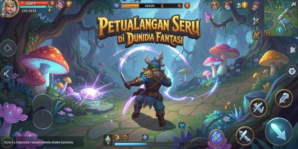 Tangkapan layar gameplay IDRRP menunjukkan aksi petualangan yang mendebarkan.