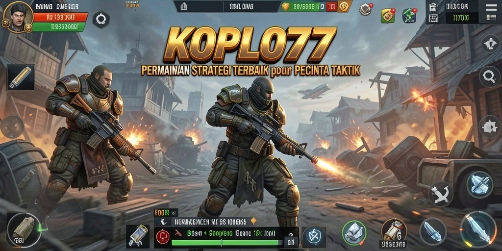Screenshot gameplay KOPLO77 memperlihatkan aksi strategi yang seru.