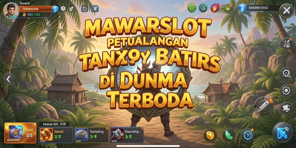 Tampilan gameplay seru dari MAWARSLOT dengan eksplorasi dunia terbuka.