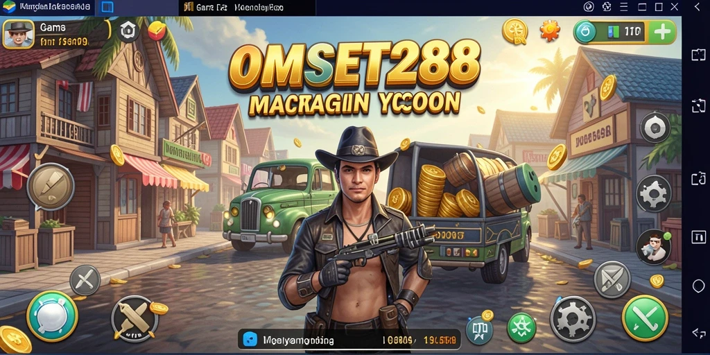 Tampilan gameplay mengasyikkan dari OMSET288 yang penuh strategi Tycoon.