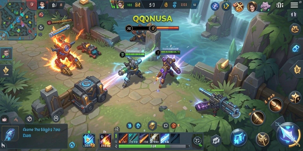 Tampilan gameplay QQNUSA yang menantang dan menarik perhatian.