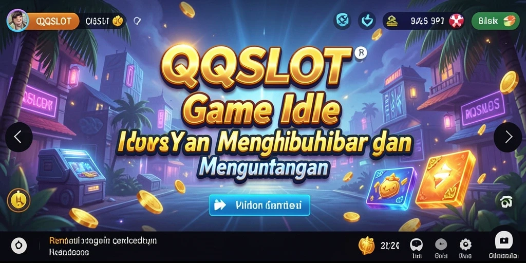 Tampilan utama gameplay QQSLOT yang menarik dan menghibur.