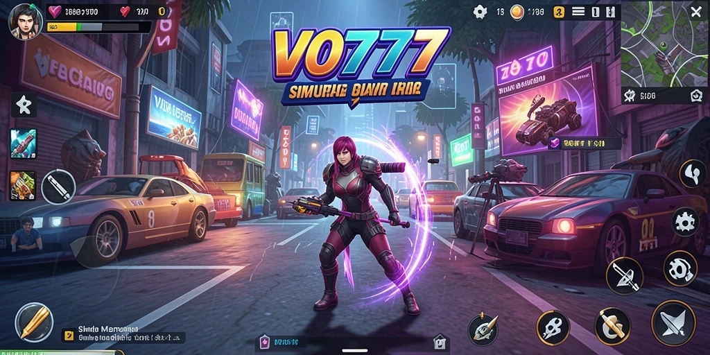 Tangkapan layar dari gameplay menarik VO777 yang penuh aksi.