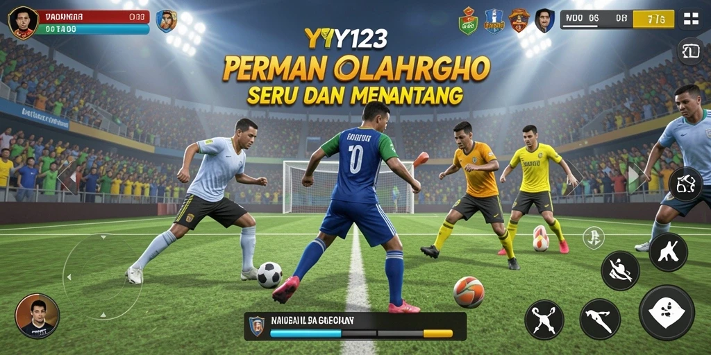 Tampilan gameplay seru dengan berbagai olahraga menarik.